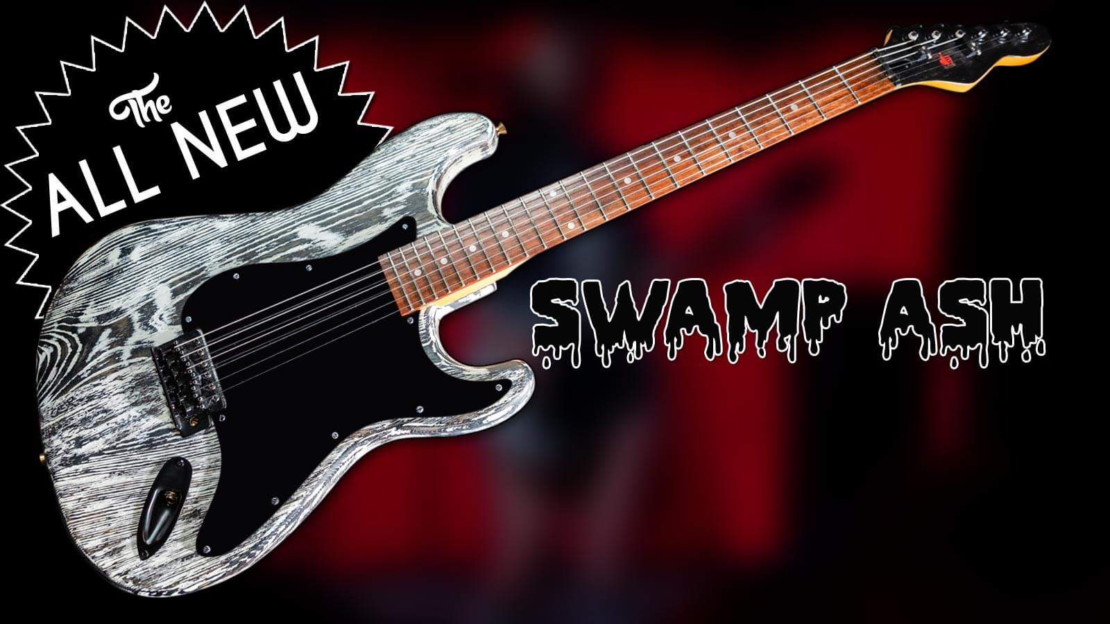 This is an image of Thumbgroove's newest guitar titled Swamp Ash
